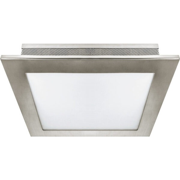 Plafond CAVA 3xE27 C.36xL.36xAlt.8cm Níquel