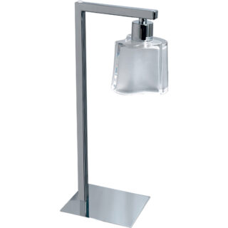 Candeeiro de mesa MOLEDO 1xGU10 C.11xL.19xAlt.39cm Cromado