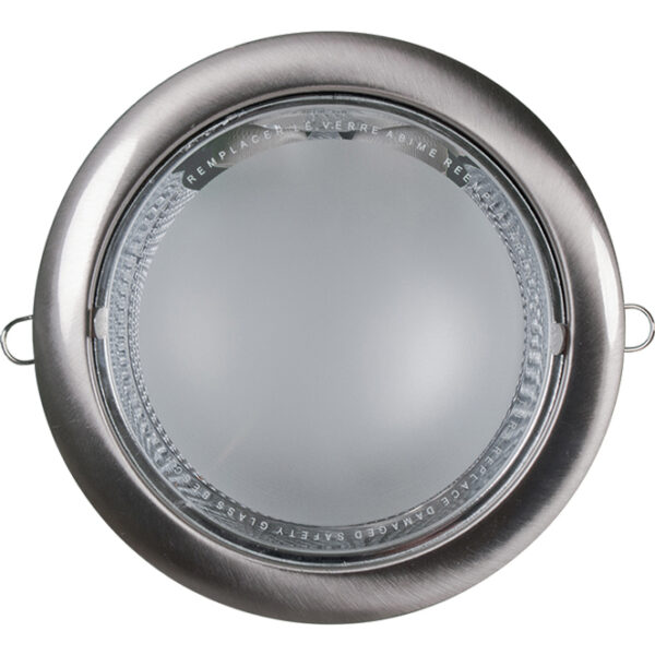 Foco de encastrar PERLA 2xE27 D.23cm níquel
