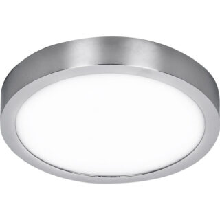 Plafond TALISMAN redondo 1x24W LED 1920lm 4000K 120° Alt.2,5xD.22,5cm Cromado