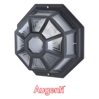 Plafond OPTAGON IP44 1xE27 L.14xD.28cm Preto