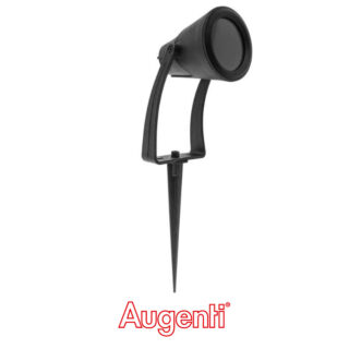 Foco com espigão NETTUNO IP67 1xGU10 C.10,3xAlt.23xD.9,3cm preto