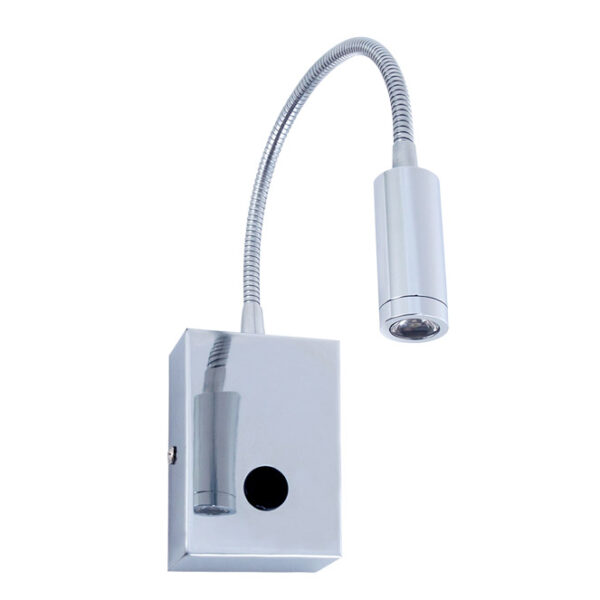 Aplique PROTOTIPO rotativo 1x3W LED 4000K cromado