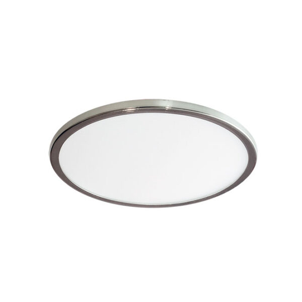 Foco de encastrar PORVENIR 1x8W LED 586lm 5500K Alt.1xD.11,8cm Alumínio Cromado