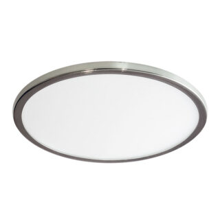 Foco de encastrar PORVENIR 1x15W LED 1280lm 4000K Alt.1xD.17,5cm Alumínio Cromado
