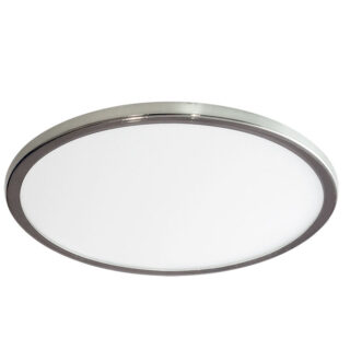 Foco de encastrar PORVENIR 1x20W LED 1920lm 4000K Alt.1xD.23cm Alumínio Cromado