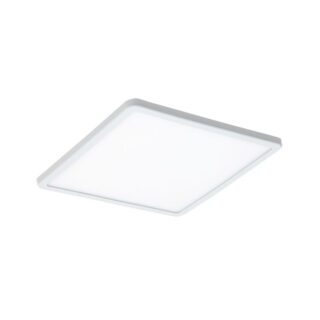 Foco de encastrar PROVIDENCIA quadrado 1x8W LED 586lm 5500K C.11,8xL.11,8xAlt.1cm alumínio branco