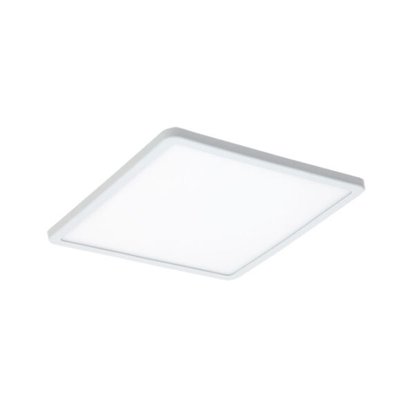 Foco de encastrar PROVIDENCIA quadrado 1x8W LED 586lm 5500K C.11,8xL.11,8xAlt.1cm alumínio branco