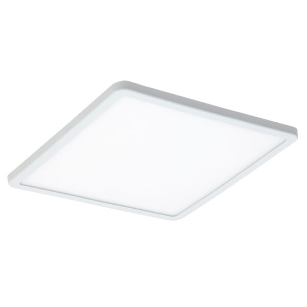 Foco de encastrar PROVIDENCIA quadrado 1x20W LED 1920lm 5500K C.23xL.23xAlt.1cm Alumínio Branco