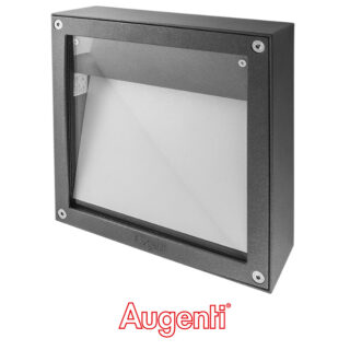 Aplique QUADRA MAX IP65 1xR7s 118mm C.25xL.25xAlt.8cm alumínio+vidro antracite