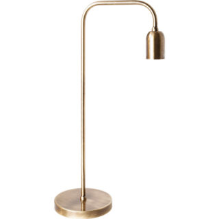 Candeeiro de mesa SPACE 1xE27 C.15xL.30xAlt.53,5cm oxidado