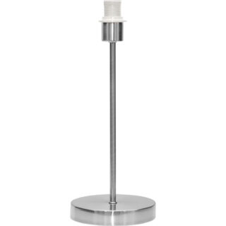 Base para candeeiro de mesa MALDIVAS 1xE14 Alt.33xD.13cm Níquel