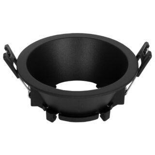 Aro de encastrar ONIRO redondo Alt.3,6xD.8,5cm policarbonato (PC) preto