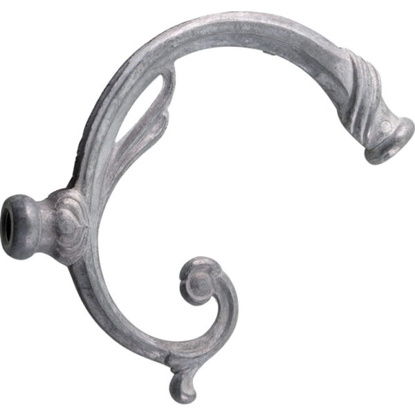 Braço C.12,5cm, em zamak bruto
