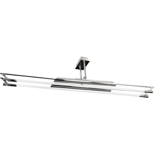 Candeeiro de tecto ALFORSITA 1x54W G5 T5 C.130xL.15xAlt.Reg.cm Cromado