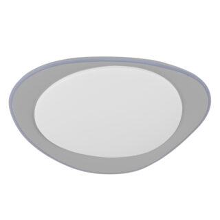 Plafond DAIRE redondo D.55cm 72W LED 3000-4000-6500K Cinzento