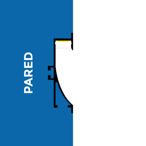 Perfil de aluminio SwinSuit para encastrar 12/24V 2 metros - Image 3