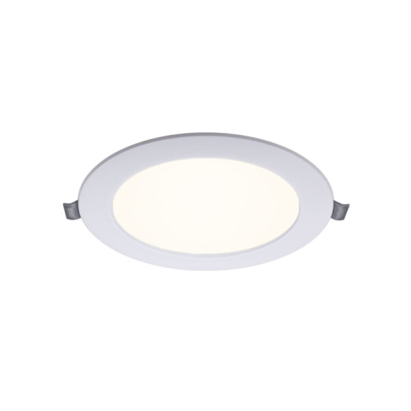 Foco de encastrar INTEGO 2.0 redondo 15W LED 1200lm 3000K 120° Alt.2,7xD.14,5cm Branco