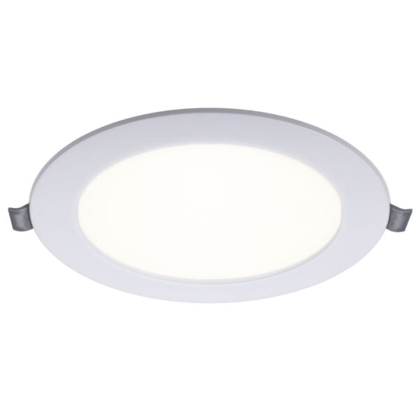 Foco de encastrar INTEGO 2.0 redondo 25W LED 2000lm 4000K 120° Alt.2,7xD.22cm Branco