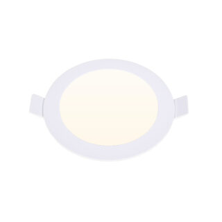 Foco de encastrar INTEGO 2.0 PC redondo 6W LED 600lm 4000K 120° Alt.2,5xD.12,5cm branco