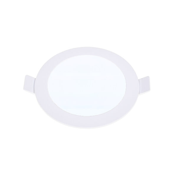 Foco de encastrar INTEGO 2.0 PC redondo 6W LED 600lm 6400K 120° Alt.2,5xD.12,5cm branco