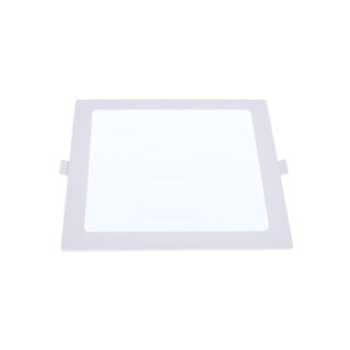 Foco de encastrar INTEGO 2.0 PC quadrado 12W LED 1200lm 6400K 120° C.17,5xL.17,5xAlt.2,5cm branco