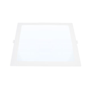 Foco de encastrar INTEGO 2.0 PC quadrado 18W LED 1850lm 6400K 120° C.22,5xL.22,5xAlt.2,5cm branco
