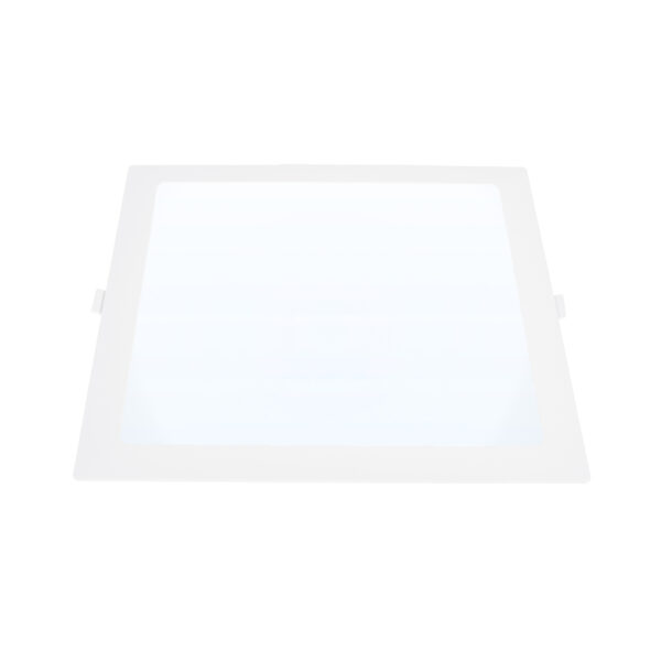 Foco de encastrar INTEGO 2.0 PC quadrado 18W LED 1850lm 6400K 120° C.22,5xL.22,5xAlt.2,5cm branco