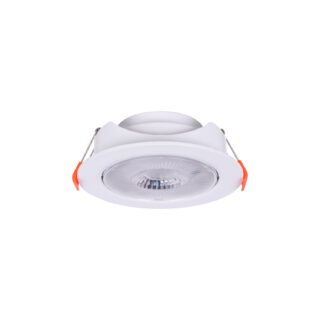 Foco de encastrar INTEGO SPOT redondo 1x5W LED 350lm 4000K 36° xD.9cm branco