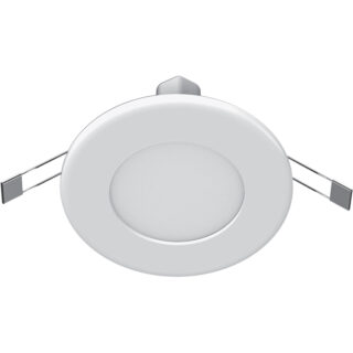 Foco de encastrar INTEGO SLIM redondo 1x8W LED 200lm 4000K 120° Alt.0,5xD.10cm branco