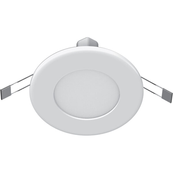 Foco de encastrar INTEGO SLIM redondo 1x8W LED 200lm 4000K 120° Alt.0,5xD.10cm branco