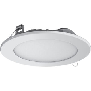Foco de encastrar INTEGO SLIM redondo 1x19W LED 860lm 4000K 120° Alt.0,5xD.20cm branco