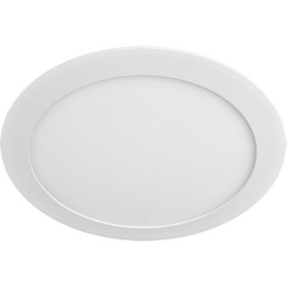 Foco de encastrar LED EVOLUTION redondo 1x18W LED 1200lm 3000K 120° Alt.0,2xD.22cm branco