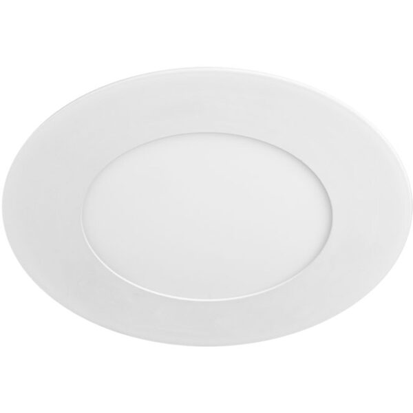Foco de encastrar LED EVOLUTION redondo 1x3W LED 136lm 4000K Alt.0,2xD.8,5cm branco