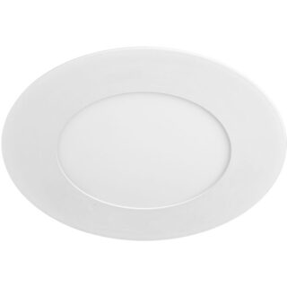 Foco de encastrar LED EVOLUTION redondo 1x3W LED 136lm 6400K Alt.0,2xD.8,5cm branco