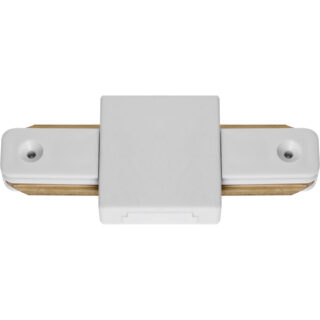 Conector "I" para calha LINE PRO X2 (2 condutores) em alumínio branco