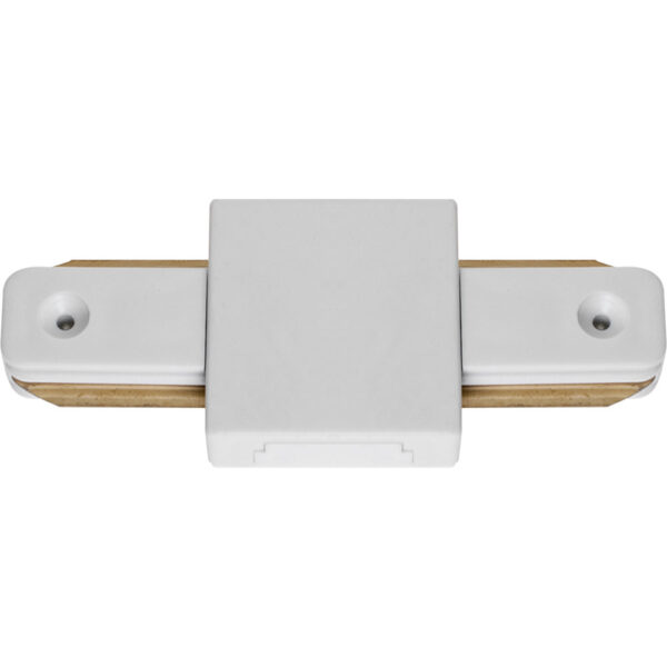 Conector "I" para calha LINE PRO X2 (2 condutores) em alumínio branco