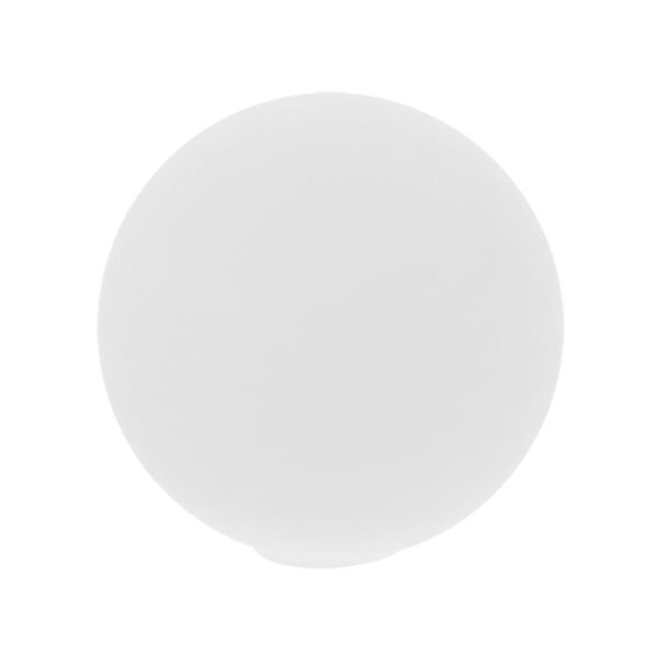 Tulipa OPALINO esférica de vidro branco D.5xAlt.5cm, para G4