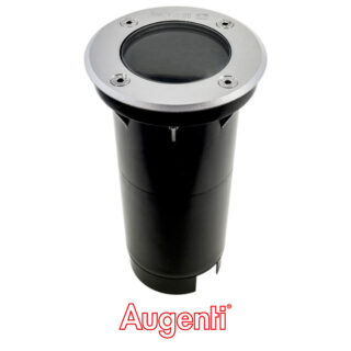 Foco de encastrar solo ORMA redondo IP67 1xGU10 Alt.0,3xD.10cm Inox