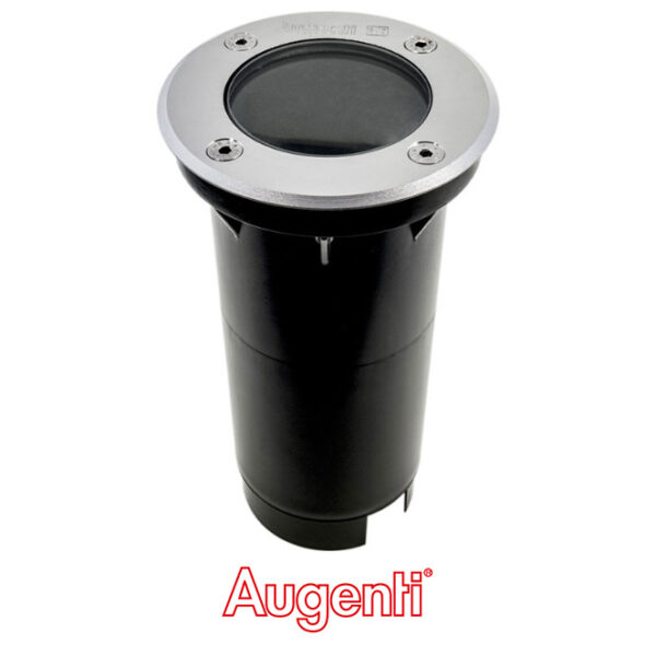 Foco de encastrar solo ORMA redondo IP67 1xGU10 Alt.0,3xD.10cm Inox