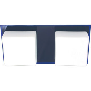 Aplique REBECA 2xG9 C.29xL.14xAlt.8cm Azul