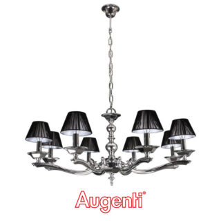 Candeeiro de tecto ONDINA 8xE14 Alt.Reg.xD.88cm Cromado