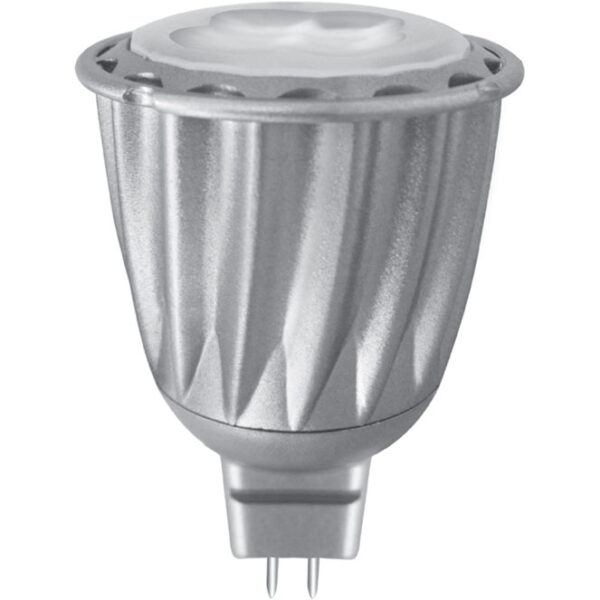 Lâmpada GU5.3 MR16 HIGH POWER LED 12V 8W 2700K 1200cd 38° Cinzenta - A
