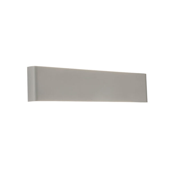 Aplique 9254 20W LED 1400lm 4000K C.41xL.3xAlt.8,5cm Cinzento