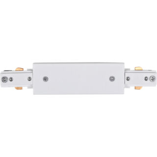 Conector em forma de "I" para calha ALFADUR (2 condutores) em alumínio branco