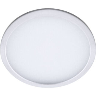 Foco de encastrar MARCO redondo 1x24W LED 1560lm 4000K 120° Alt.0,3xD.29,5cm branco