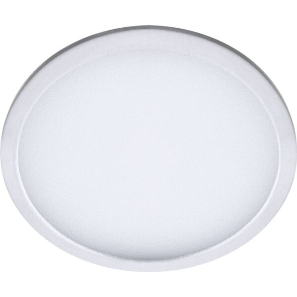 Foco de encastrar MARCO redondo 1x24W LED 1560lm 4000K 120° Alt.0,3xD.29,5cm branco