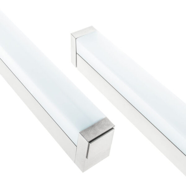 Aplique TICIANO 1x12W LED 685lm 4000K C.60,5xL.4xAlt.6cm prata