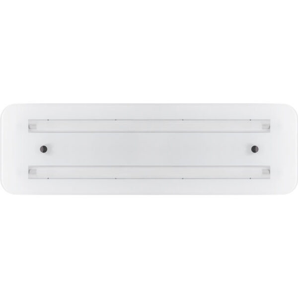 Plafond TANZANITA 2xG13 T8 LED 60cm C.68xL.20xAlt.4cm Branco