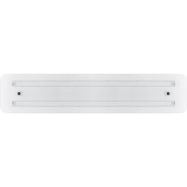 Plafond TANZANITA 2xG13 T8 LED 90cm C.98,5xL.20xAlt.4cm Branco